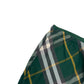 BURBERRY CHECK SWIM SHORTS GREEN S
