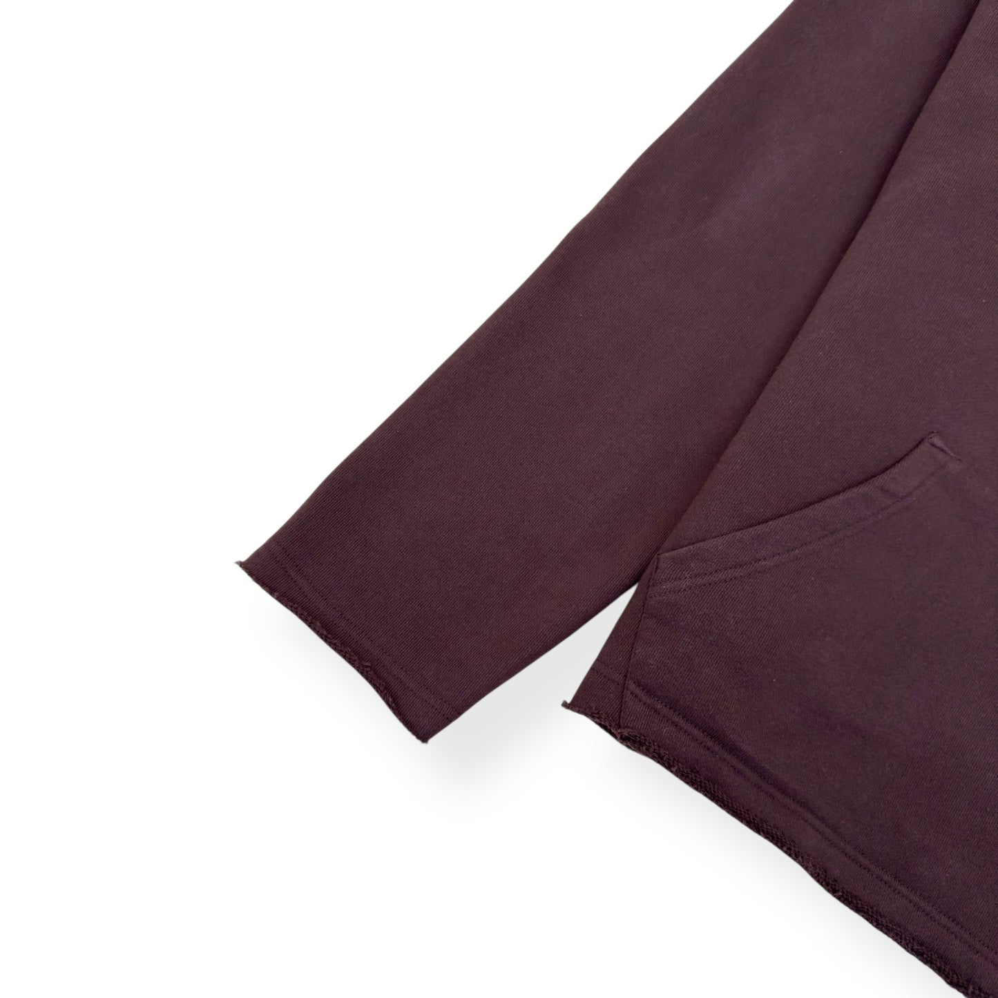 HONOR THE GIFT SCRIPT EMBROIDERED HOODIE BROWN L