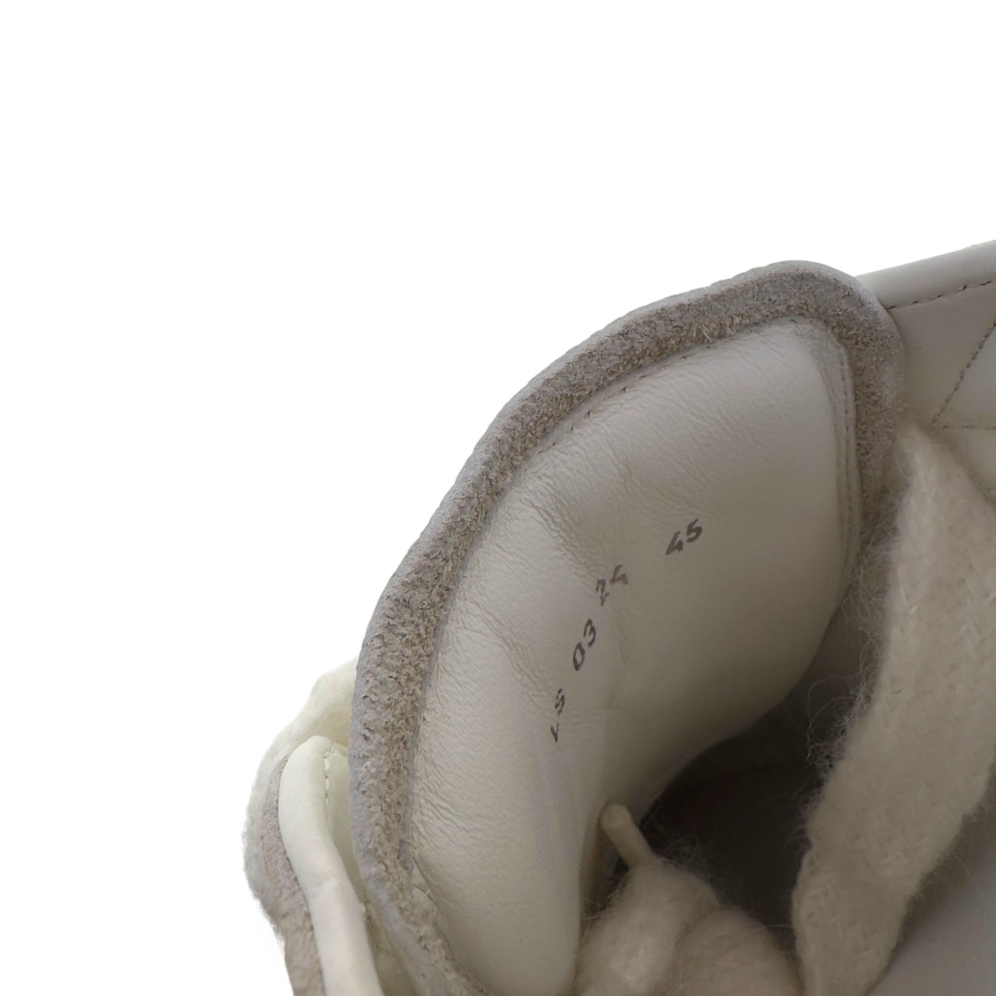 DIOR B33 OBLIQUE LEATHER SPIN SNEAKER WHITE 45 / UK11