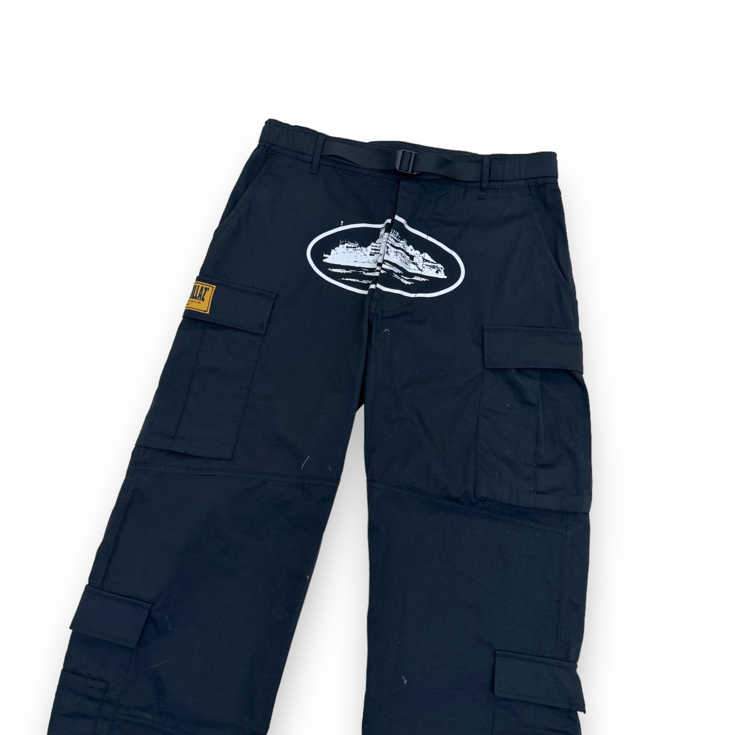 CORTEIZ CARGO TROUSERS BLACK L