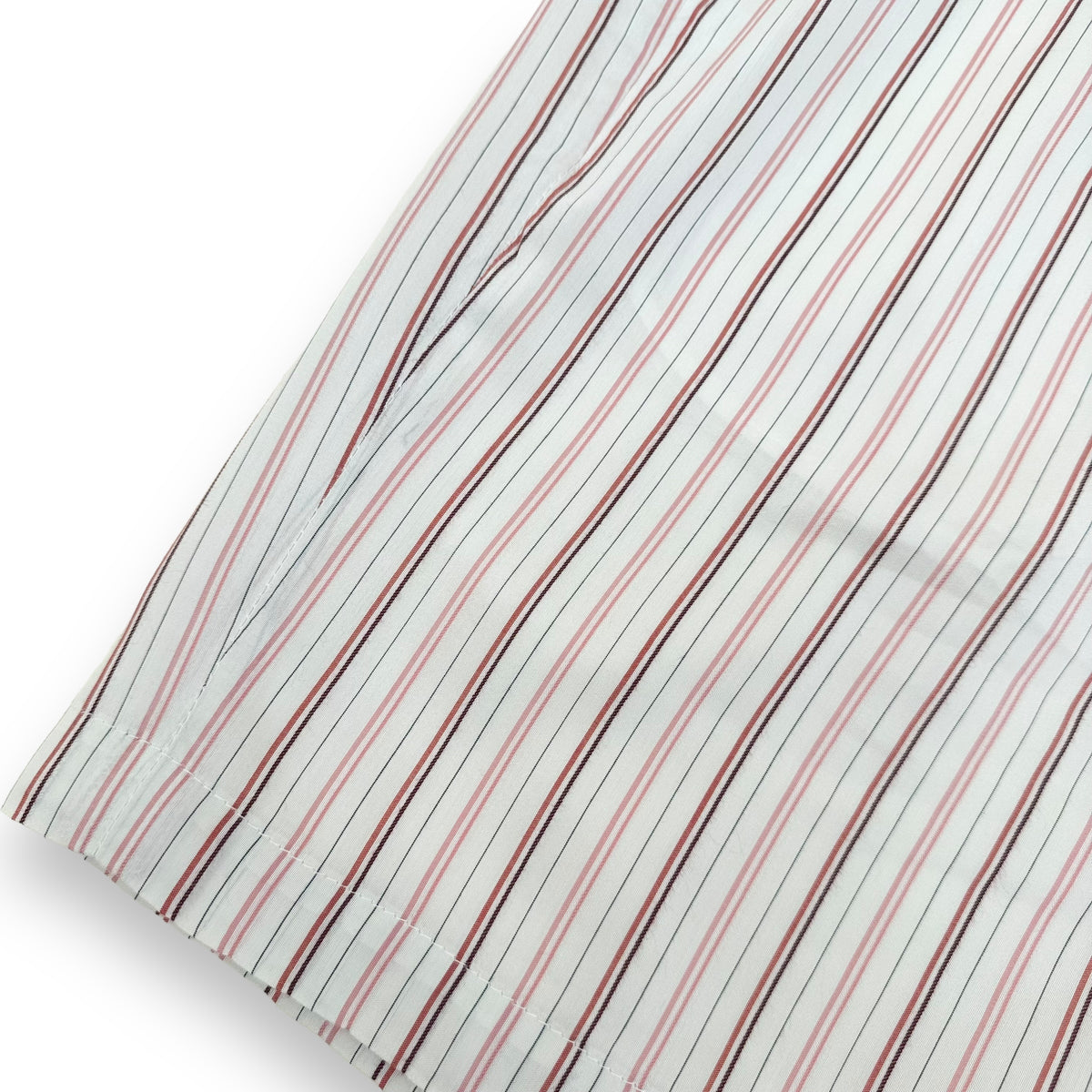 THE KOOPLES FLOWING STRIPED SHORTS BEIGE / PINK L