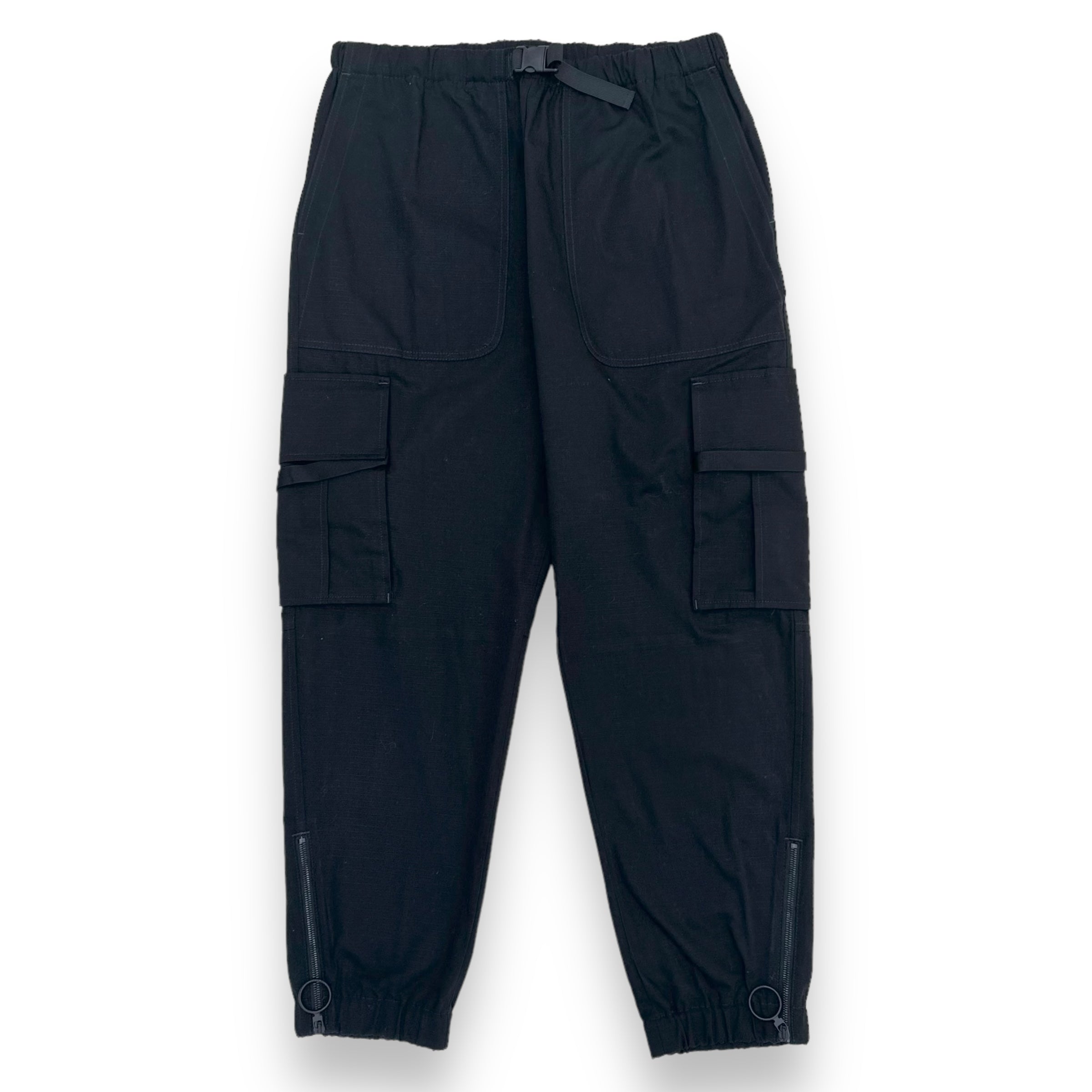 OFF-WHITE PARACHUTE CARGO TROUSERS BLACK XL
