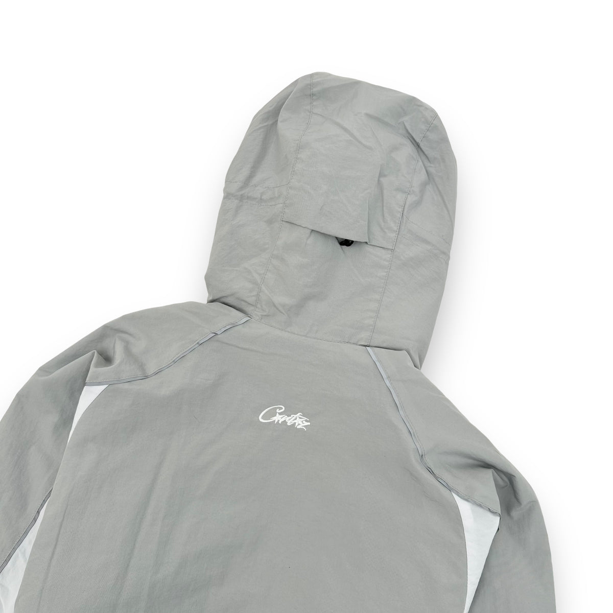 CORTEIZ WINDBREAKER JACKET GREY / WHITE L