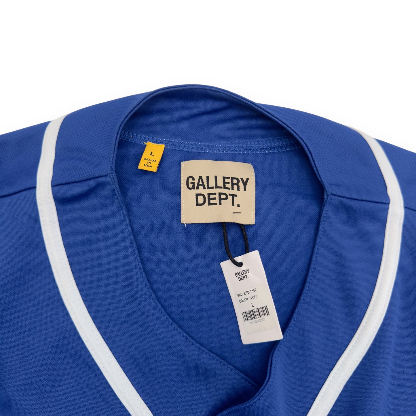 GALLERY DEPT. ECHO PARK BASEBALL JERSEY BLUE L