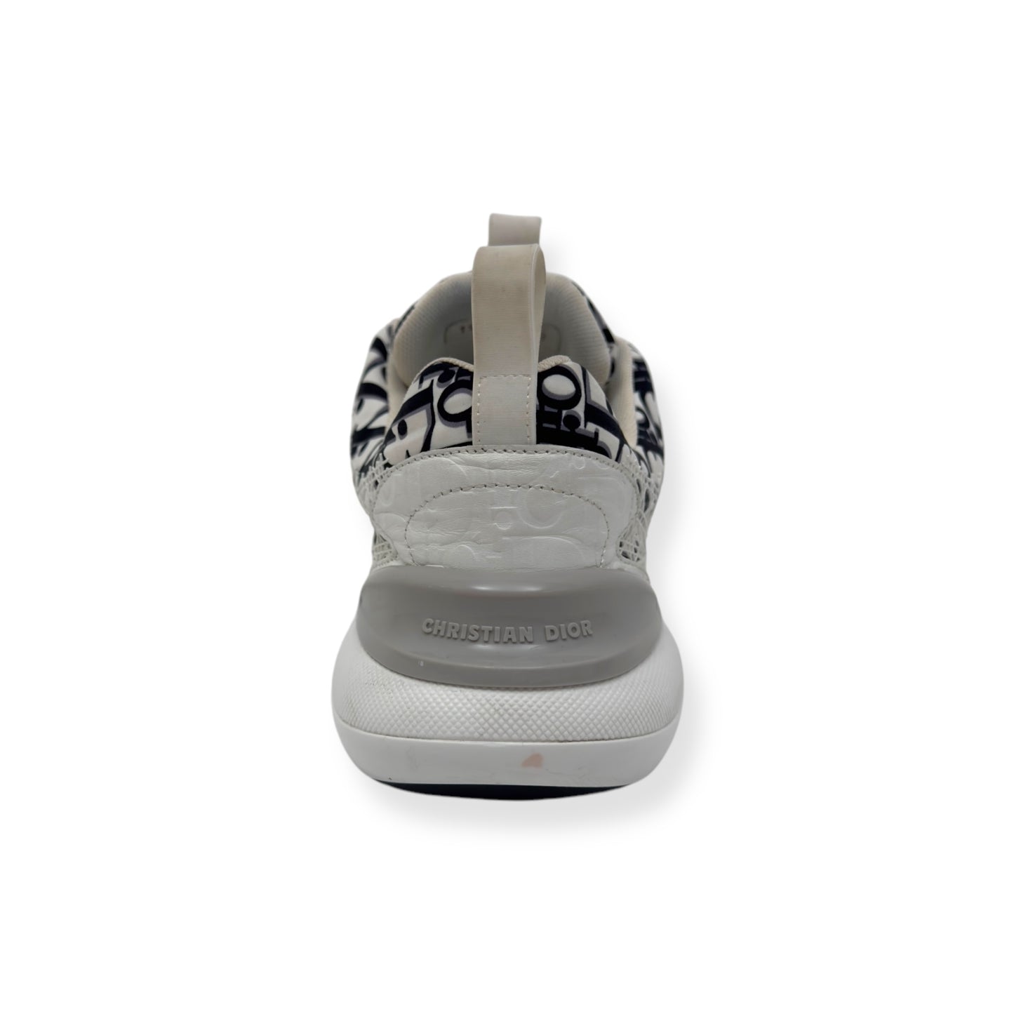 DIOR B24 OBLIQUE CANNAGE MOTIF SNEAKER WHITE / BLACK 43 / UK9