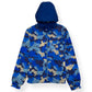 MONCLER VIDOURLE CAMOFLAGE SHELL WINDBREAKER JACKET BLUE S