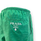 PRADA RE-NYLON SWIM TRUNKS GREEN M