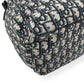 CHRISTIAN DIOR OBLIQUE JACQUARD CHANGING BAG BLACK / BEIGE L