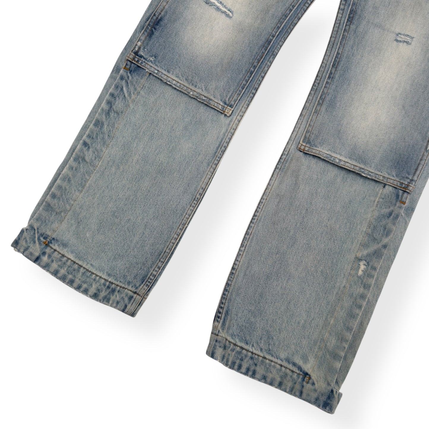 AMIRI CARPENTER STRAIGHT LEG DENIM JEANS BLUE W30”