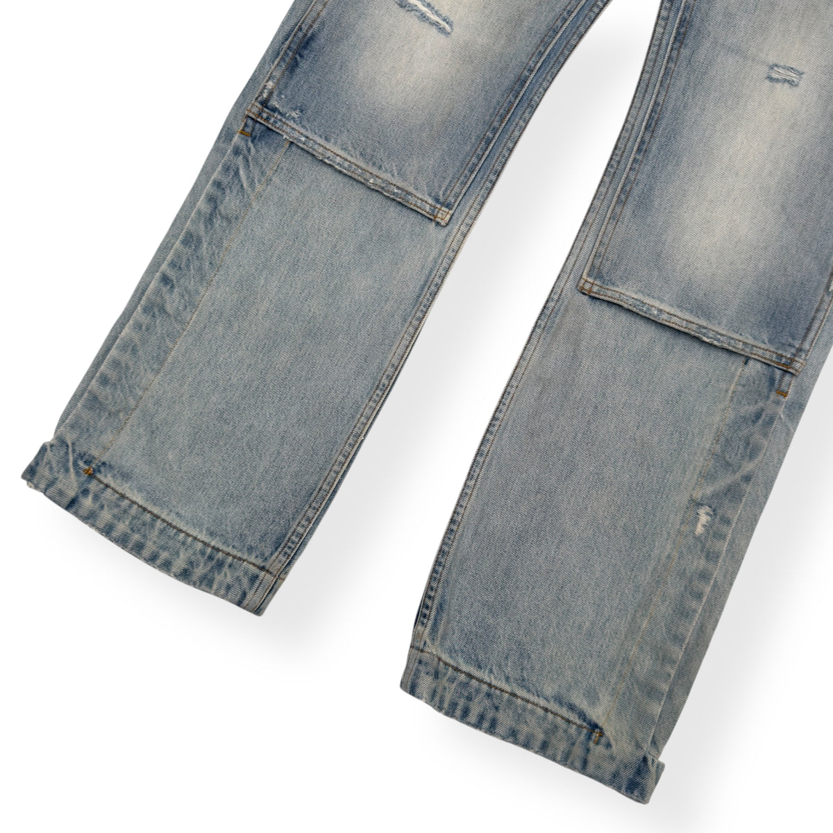 AMIRI CARPENTER STRAIGHT LEG DENIM JEANS BLUE W30”