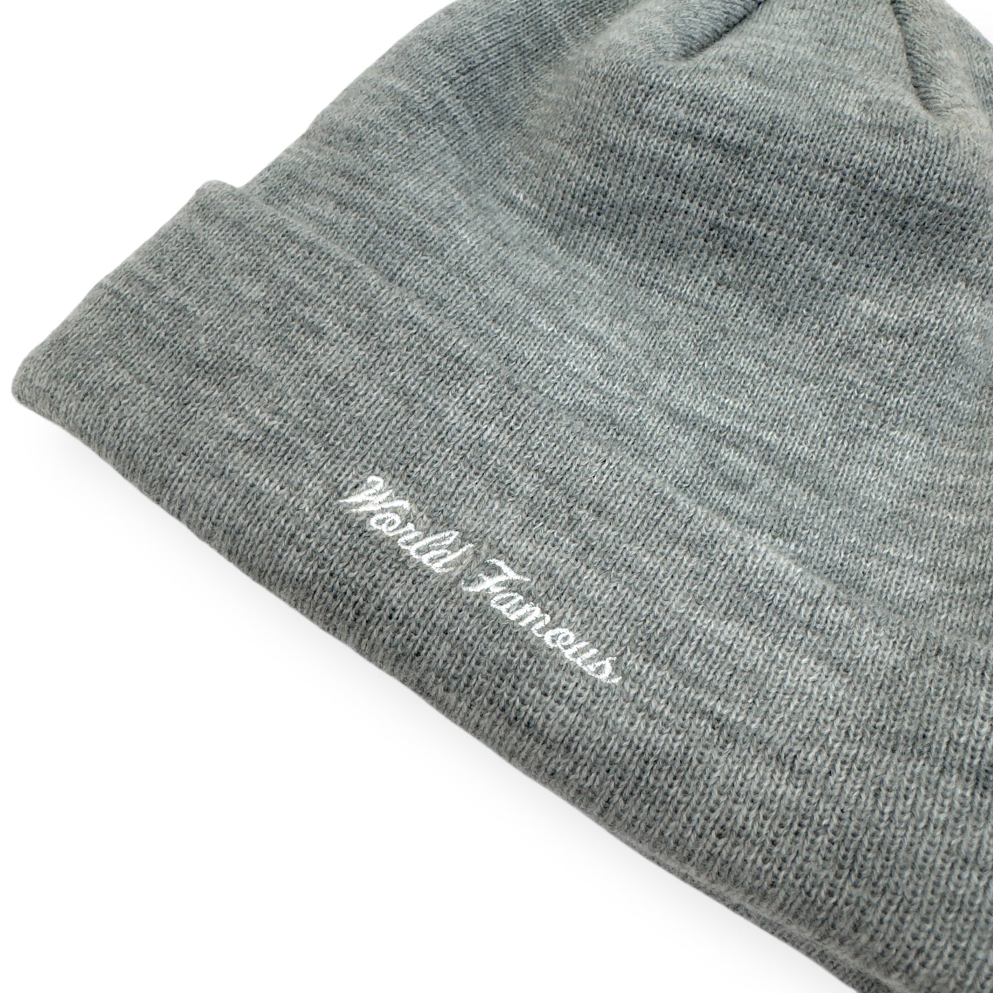 SUPREME X NEW ERA FW23 BOX LOGO BEANIE HEATHER GREY / CAMO O/S