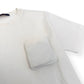 LOUIS VUITTON SIGNATURE 3D POCKET MONOGRAM T-SHIRT WHITE XXL