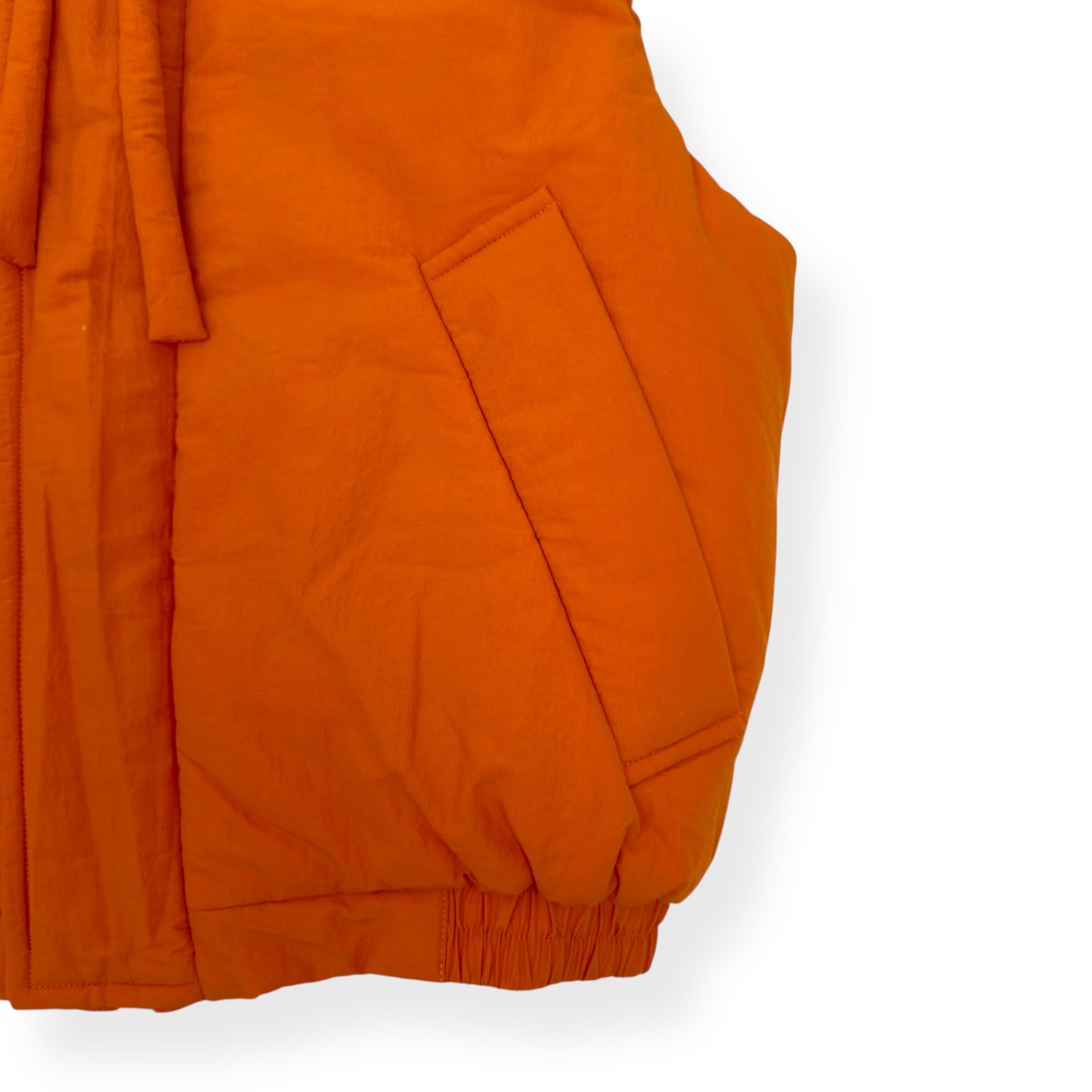 ACNE STUDIOS OSAL PADDED BOMBER JACKET ORANGE S