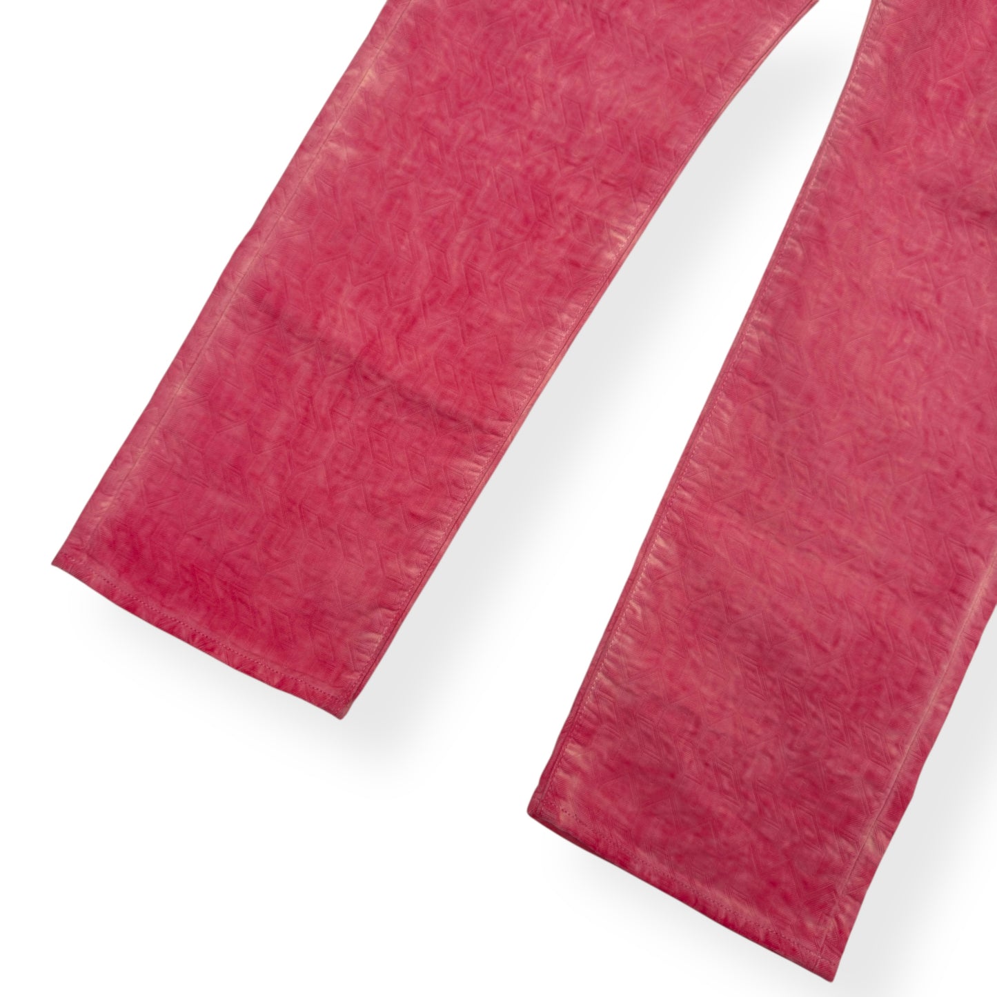 STUSSY X LEVI’S JACQUARD JEANS PINK W33