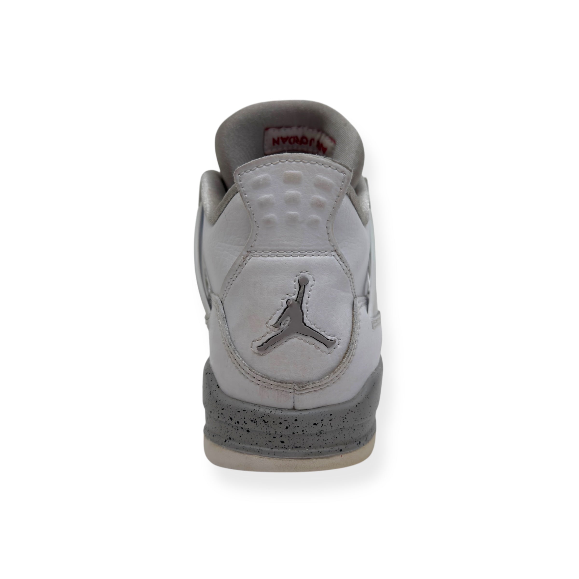 AIR JORDAN 4 RETRO SNEAKER WHITE OREO UK4.5