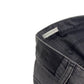 BALMAIN RIBBED DENIM JEANS GREY W30”