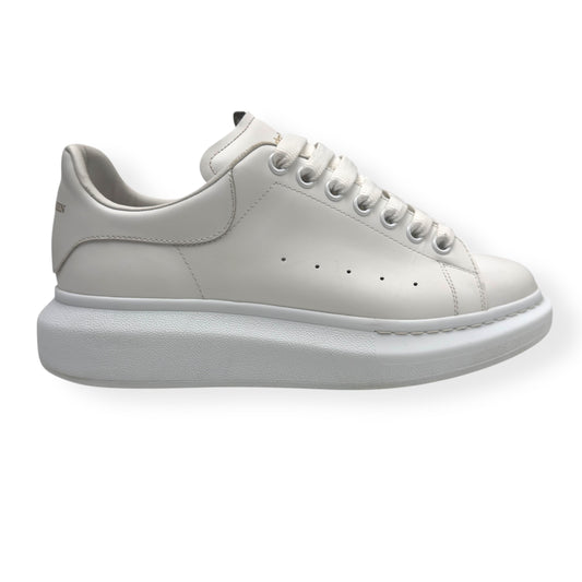 ALEXANDER MCQUEEN OVERSIZED LEATHER SNEAKER WHITE 42.5 / UK8.5