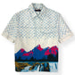 LOUIS VUITTON LANDSCAPE SHORT-SLEEVED DENIM SHIRT MULTICOLOURED M