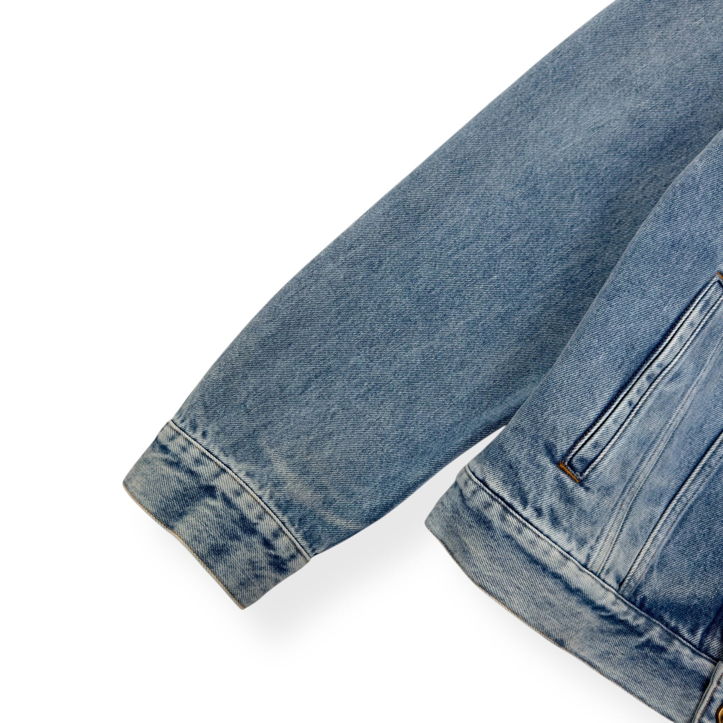 LOUIS VUITTON DENIM JACKET LUXURY BLUE 50 / M