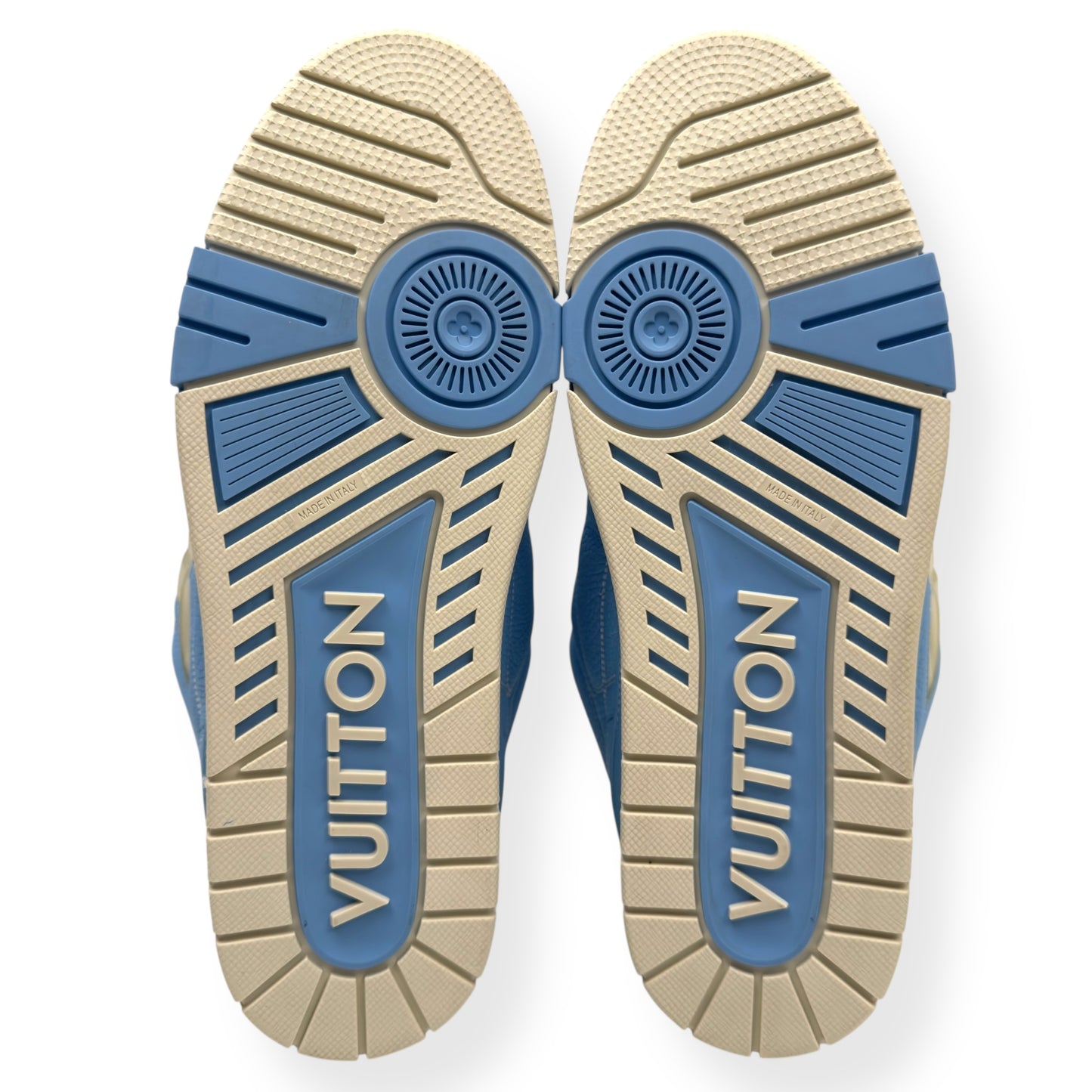 LOUIS VUITTON LV SKATE SNEAKER LUXURY BLUE UK10