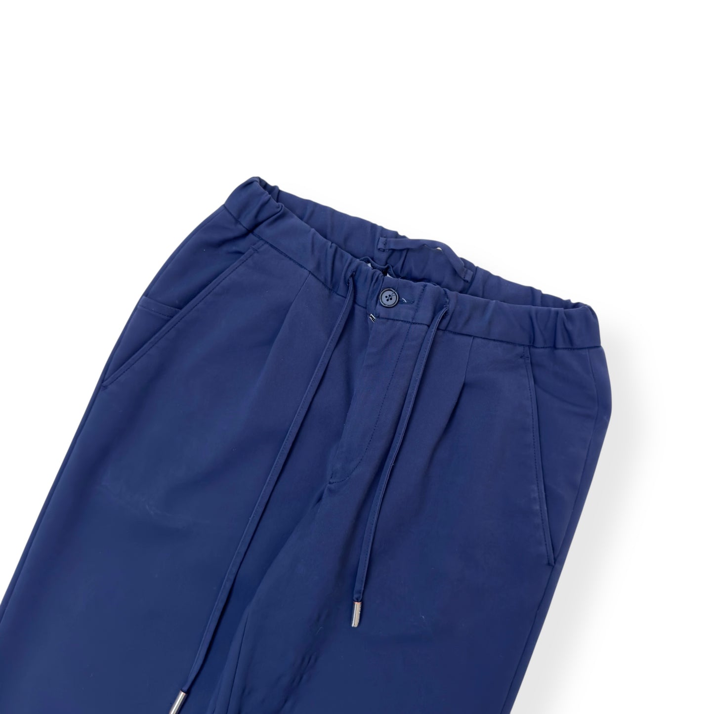 THOM SWEENEY COTTON-BLEND TROUSERS NAVY 48 / S