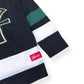 SUPREME ANKH HOCKEY LONG-SLEEVE JERSEY BLACK / GREEN XL
