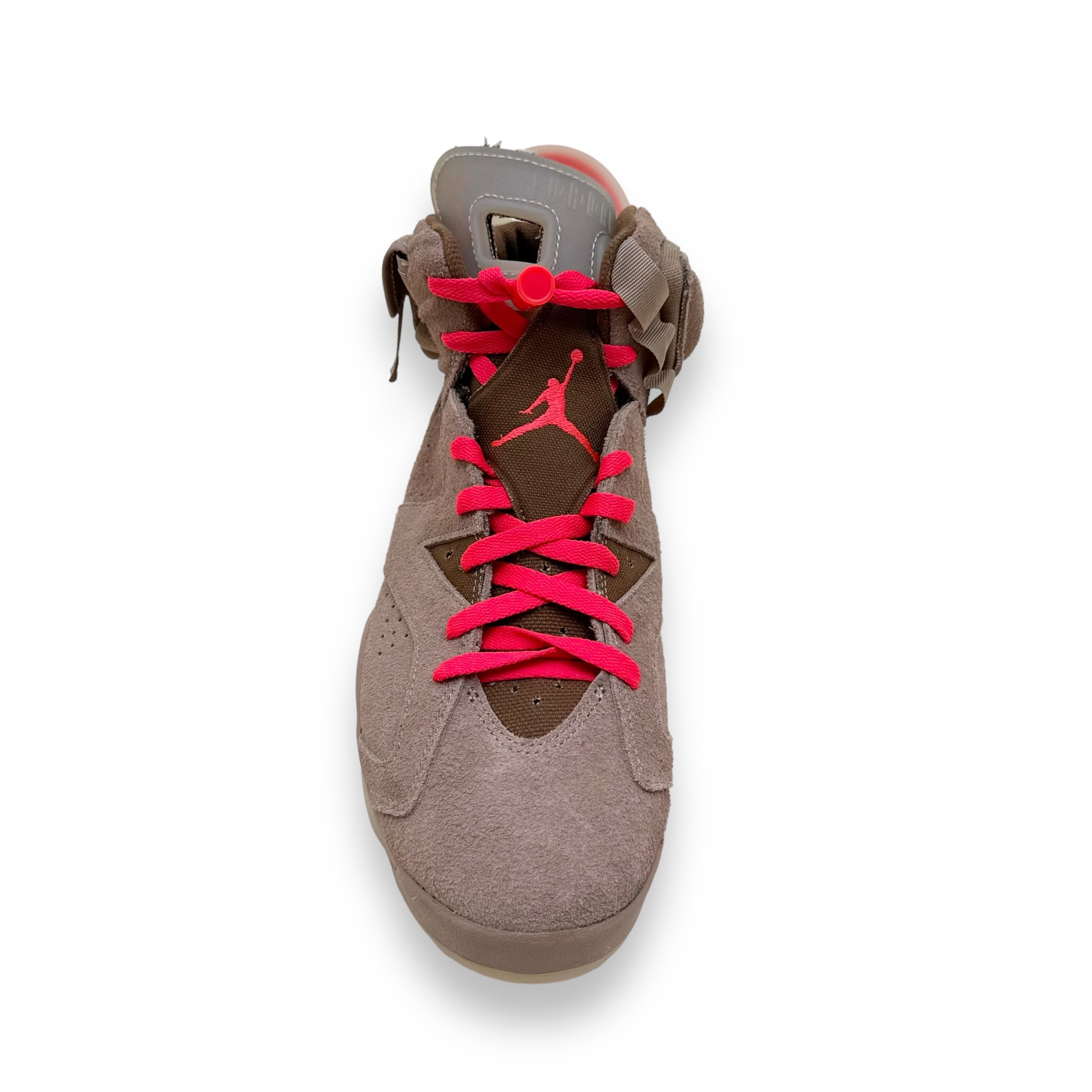 TRAVIS SCOTT X NIKE JORDAN 6 RETRO MID SNEAKER BRITISH KHAKI UK8.5