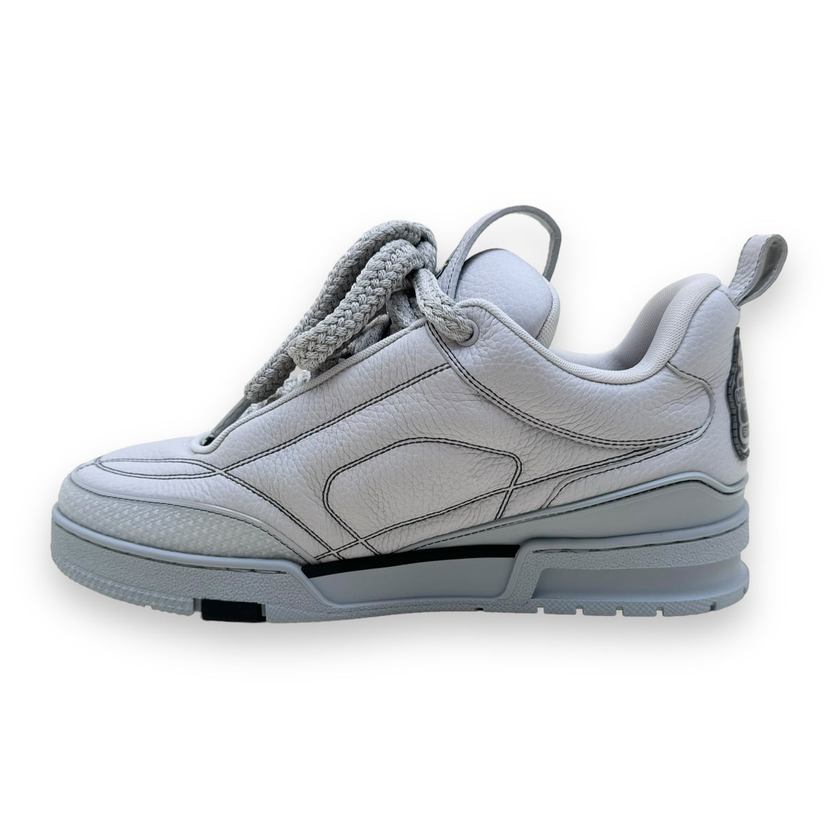 LOUIS VUITTON LV SKATE SNEAKER GREY UK8