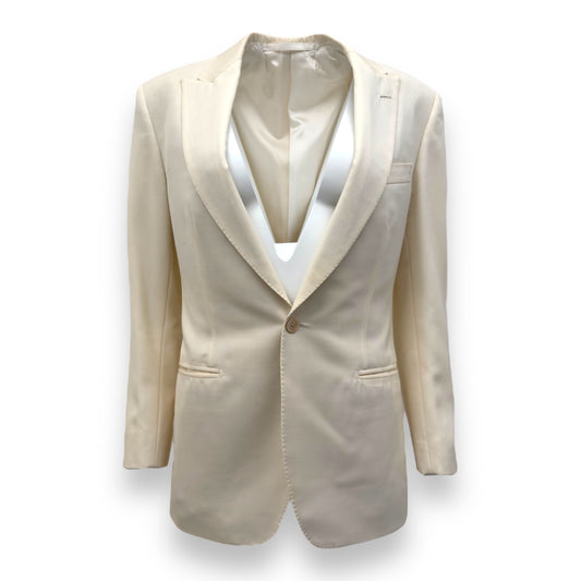 THOM SWEENEY BESPOKE JACKET CREAM UK8