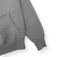 AMI PARIS LOGO HOODIE GREY / RED M