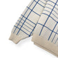 JACQUEMUS LA MAILLE CARRO PLAID-PATTERNED SWEATER WHITE / BLUE L