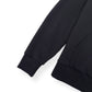 MONCLER LOGO-PRINT HOODIE BLACK M