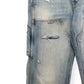AMIRI CARPENTER STRAIGHT LEG DENIM JEANS BLUE W30”