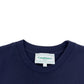 CASABLANCA LOGO PRINT T-SHIRT NAVY M