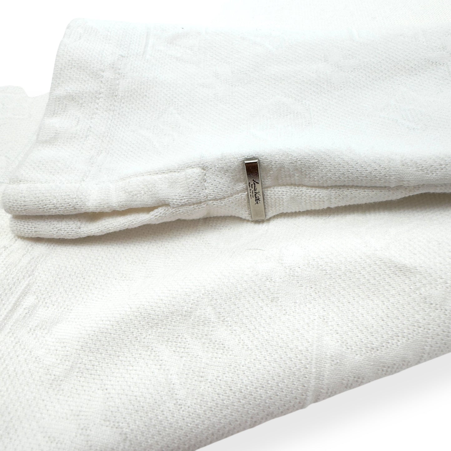 LOUIS VUITTON SIGNATURE 3D POCKET MONOGRAM T-SHIRT WHITE XXL