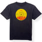 PALM ANGELS LOGO PRINT T-SHIRT BLACK / YELLOW M