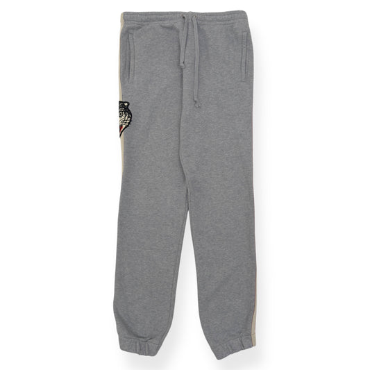 GUCCI COTTON SWEATPANTS GREY / RED M