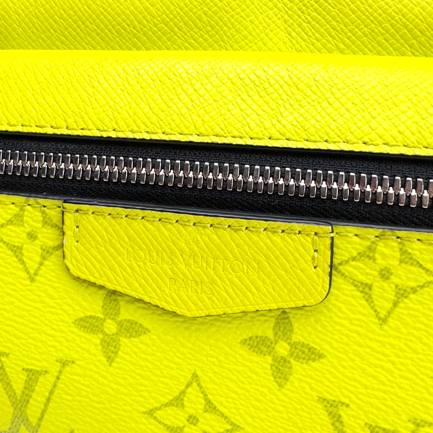 LOUIS VUITTON MONOGRAM TAIGARAMA BUM BAG YELLOW S