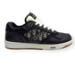 DIOR B27 LOW TOP SNEAKER BLACK / WHITE 43 / UK9