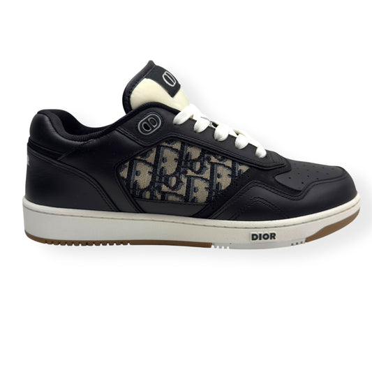 DIOR B27 LOW TOP SNEAKER BLACK / WHITE 43 / UK9