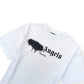 PALM ANGELS SPRAY PAINT T-SHIRT WHITE / BLACK M
