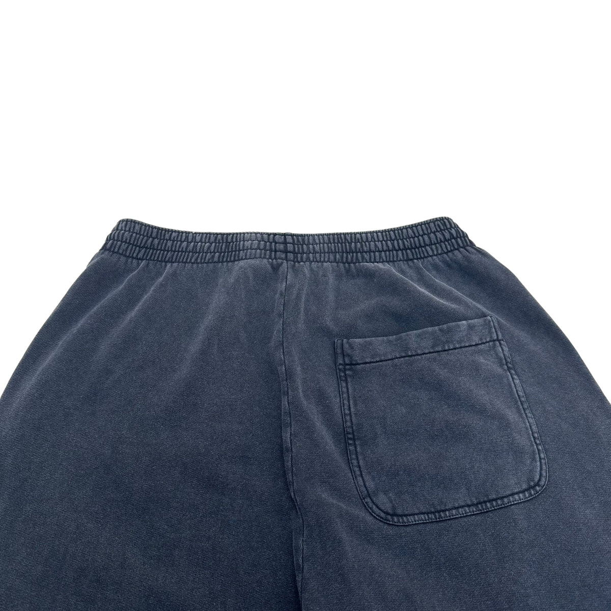 BALENCIAGA CROPPED WIDE-LEG SWEATPANTS WASHED GREY M