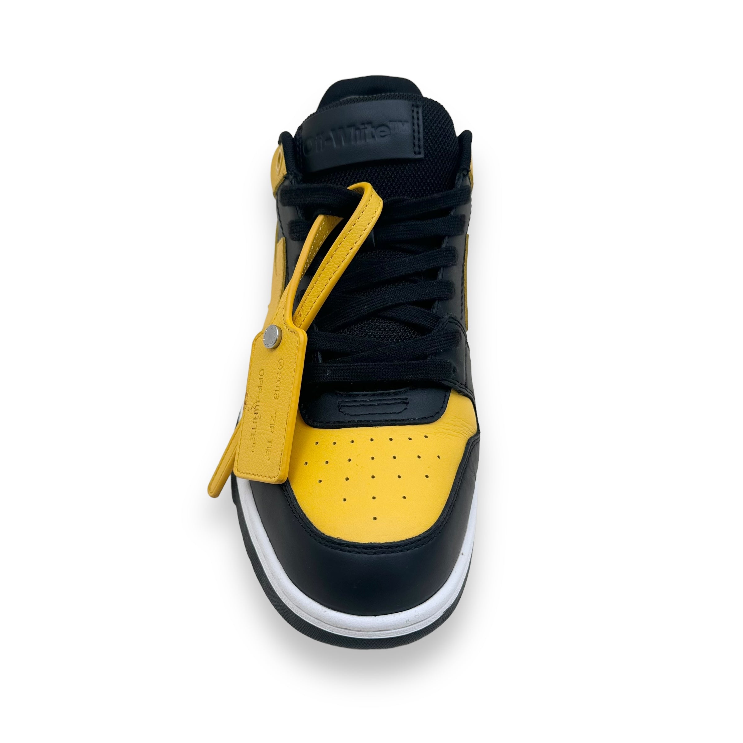 OFF-WHITE OUT OF OFFICE SNEAKER YELLOW / BLACK UK9
