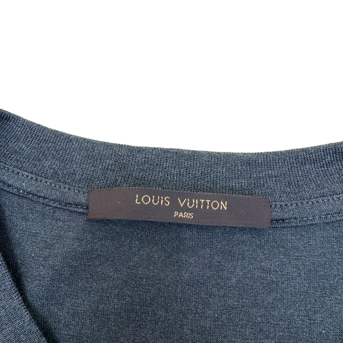 LOUIS VUITTON COTTON T-SHIRT GREY S