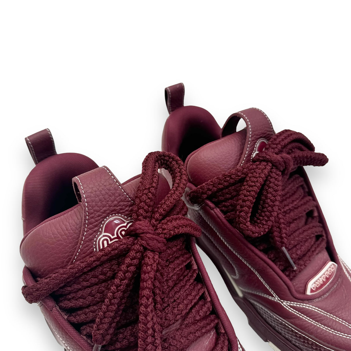 LOUIS VUITTON LV SKATE SNEAKER BORDEAUX RED UK7