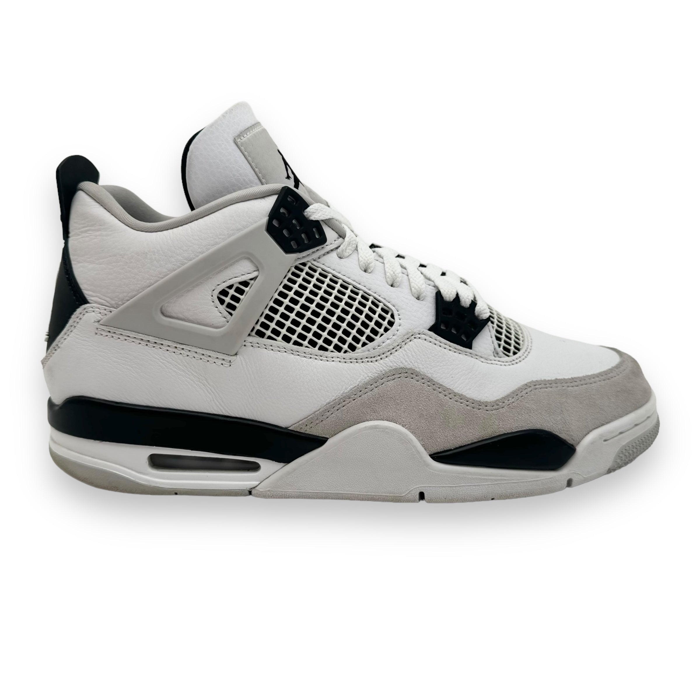 NIKE AIR JORDAN 4 RETRO SNEAKER MILITARY BLACK UK10