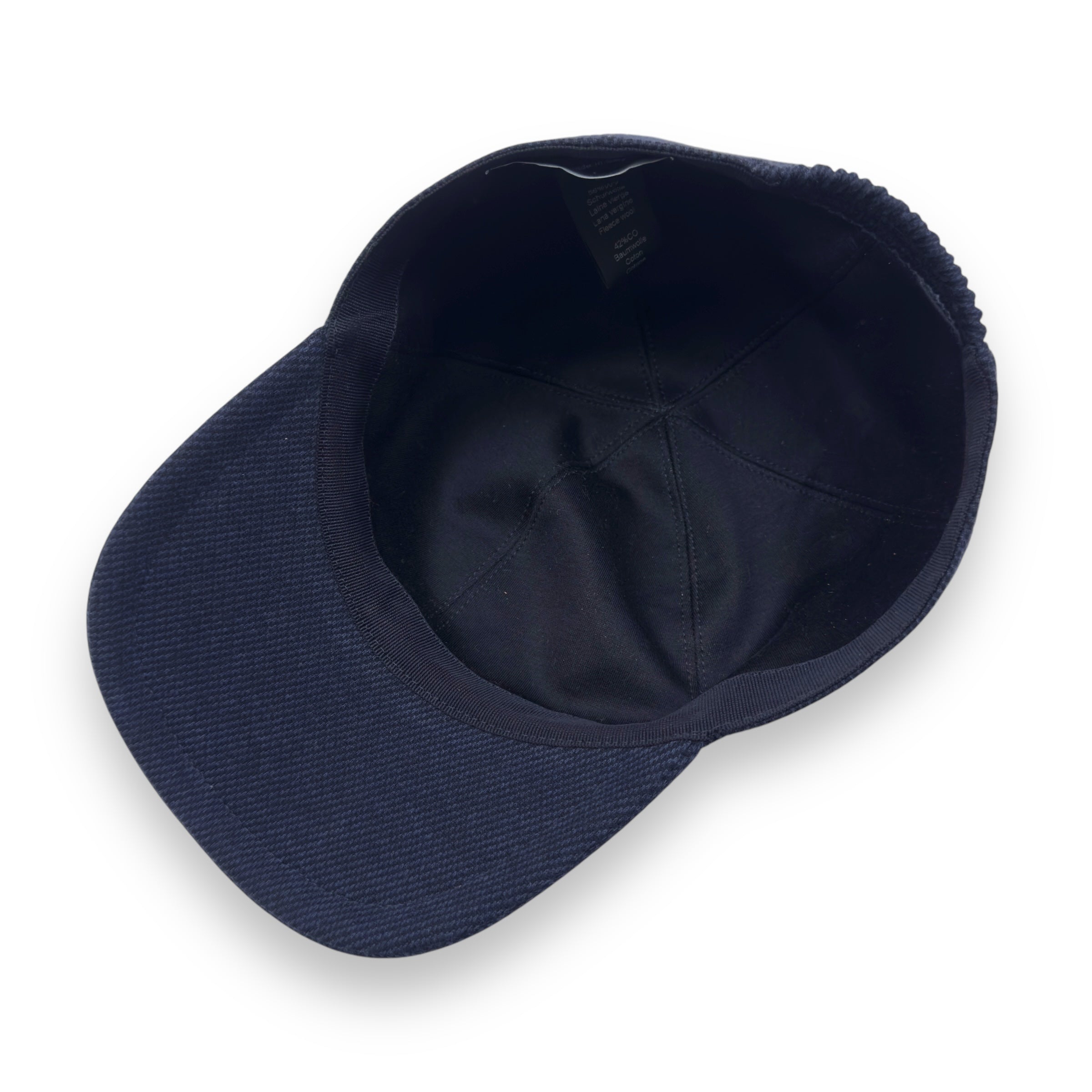 THOM SWEENEY WOOL BLEND CAP NAVY L