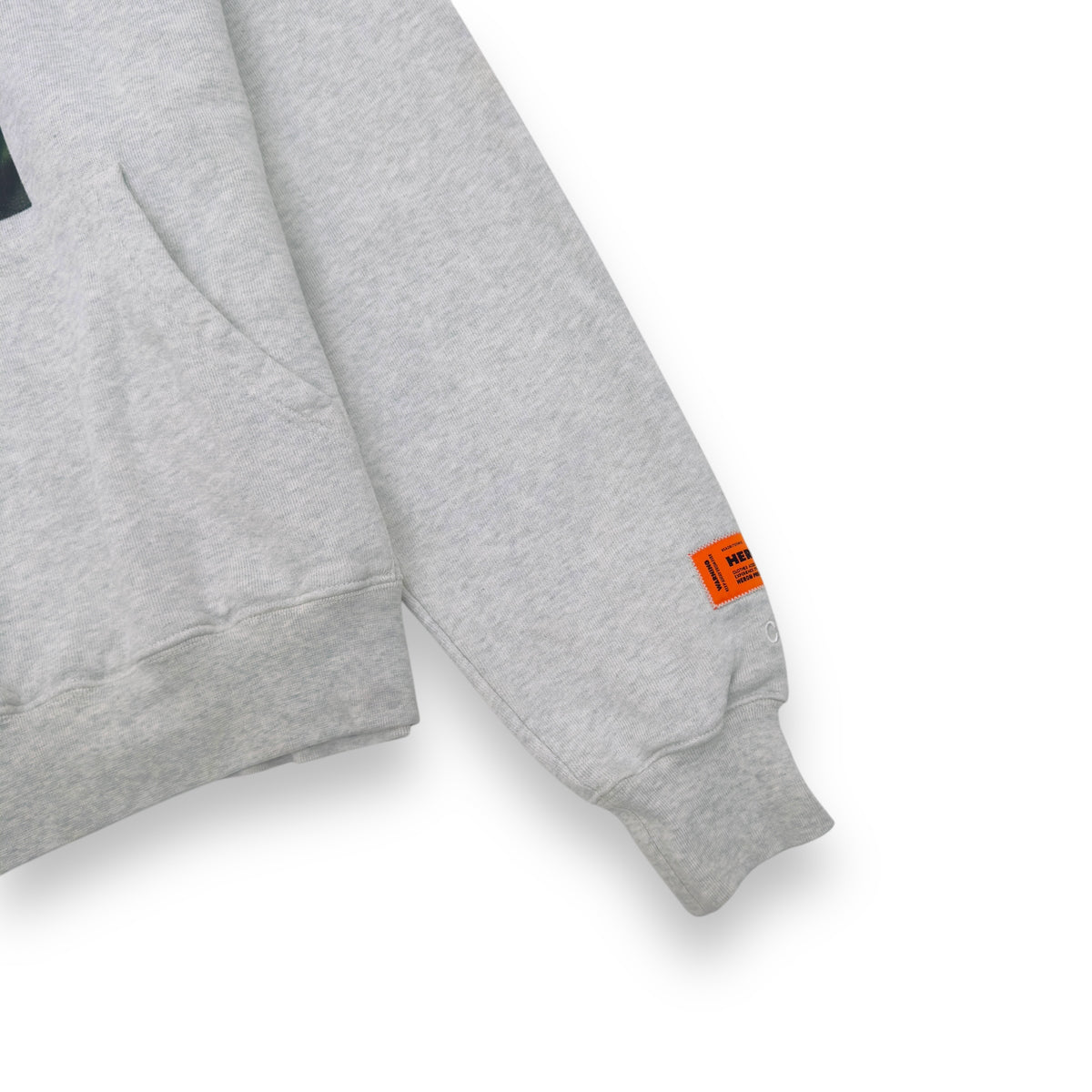 HERON PRESTON CENSORED HERON HOODIE GREY S