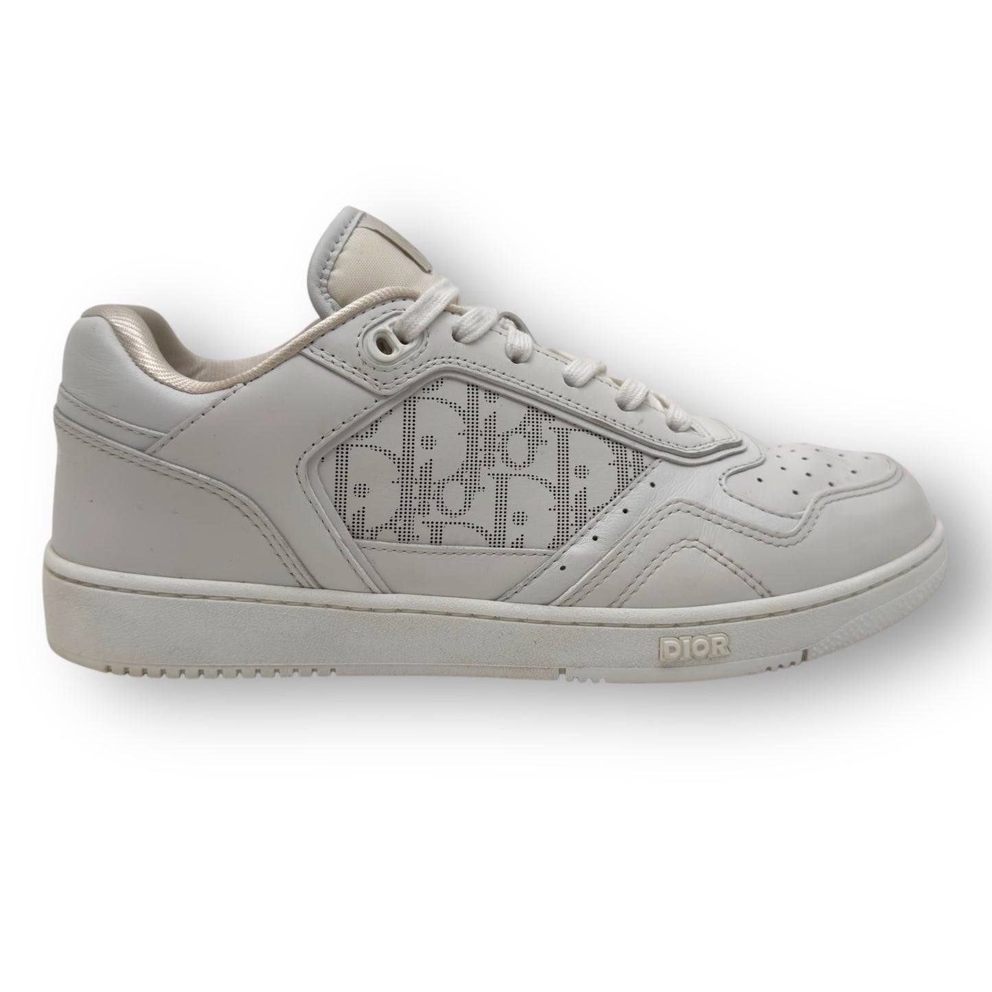 DIOR B27 LOW-TOP OBLIQUE SNEAKER WHITE EU42.5 / UK8.5