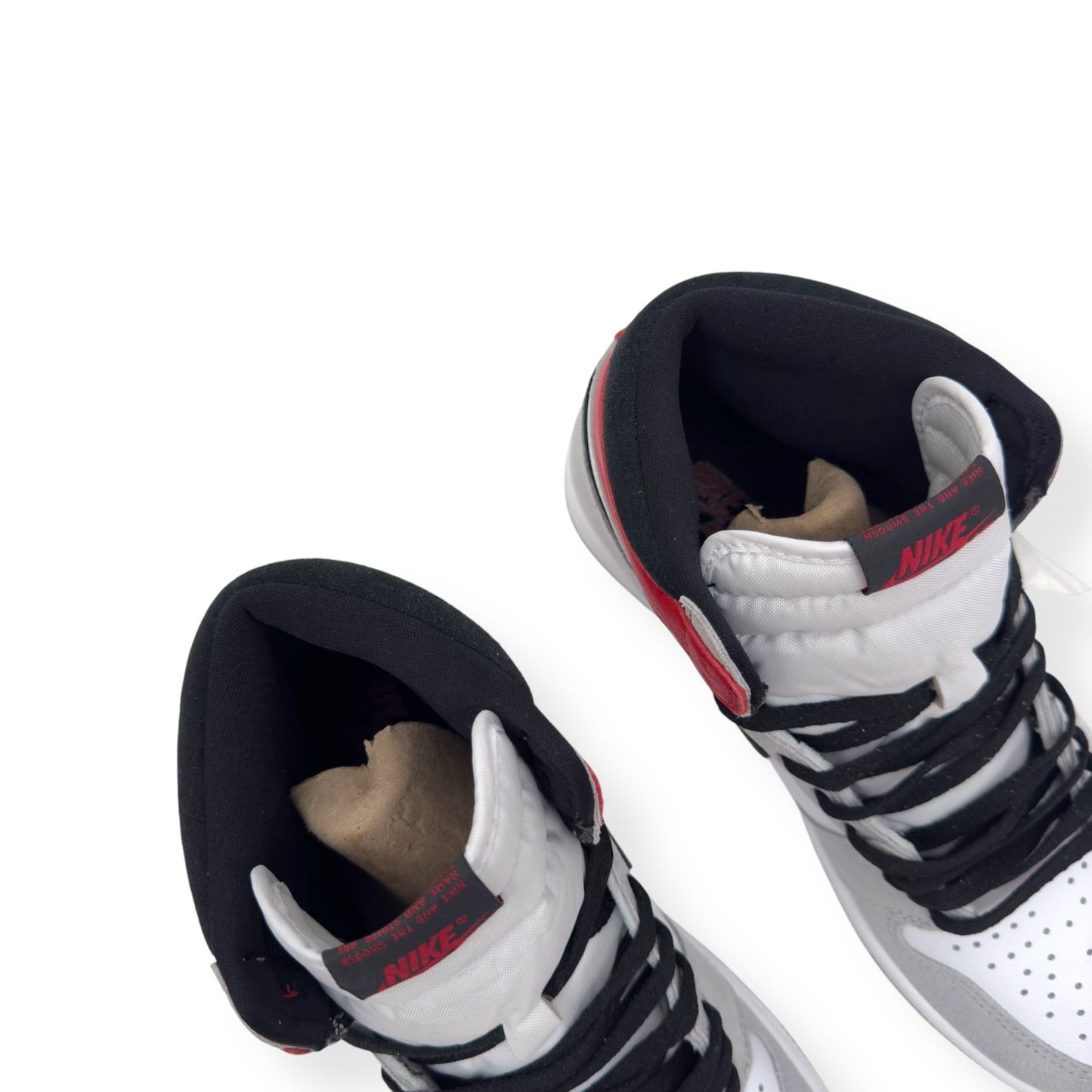 AIR JORDAN 1 RETRO HIGH TOP SNEAKER LIGHT SMOKE GREY UK9